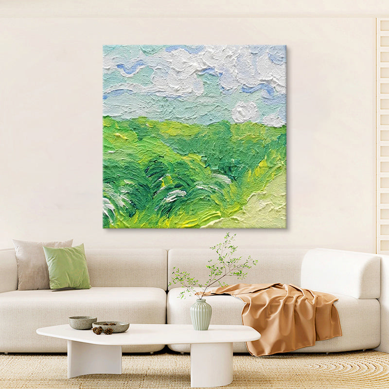 LANDSCAPE TEXTURED PAINTING #FLD-FJ-007