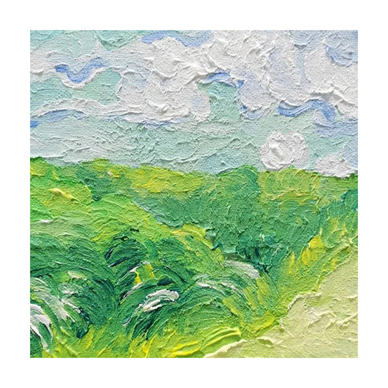 LANDSCAPE TEXTURED PAINTING #FLD-FJ-007